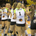 Trzeci mecz finału play off I ligi siatkarek: Karpaty Krosno - AZS KSZO Ostrowiec. Awans ostrowczanek do Orlen Ligi / Kamil Król / Radio Kielce