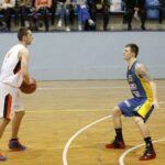 Fragment drugiego meczu finału play off II ligi UMKS Kielce - SKK Siedlce / Kamil Król / Radio Kielce