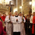 Procesja i msza rezurekcyjna w kieleckiej katedrze / Stanisław Blinstrub / Radio Kielce