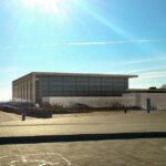 Wizualizacja nowej hali sportowej UJK przy ul. Świętokrzyskiej / UJK / KOMPLEX BUD