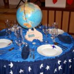 Dekoracje stołów, inspirowane różnymi stronami świata w Zespole Szkół Gastronomicznych i Hotelarskich w Sandomierzu. / Grażyna Szlęzak-Wójcik / Radio Kielce