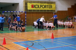 Zawody sportowe sześciolatków (26.04.2014) / Krzysztof Żołądek / Radio Kielce