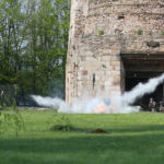 Widowisko historyczne z okazji Dnia Flagi w Samsonowie / Piotr Michalski / Radio Kielce