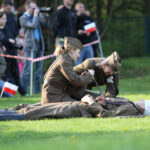 Widowisko historyczne z okazji Dnia Flagi w Samsonowie / Piotr Michalski / Radio Kielce