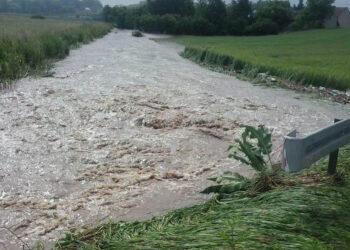 Powódź w Kazimierzy Wielkiej / słuchacz Radia Kielce