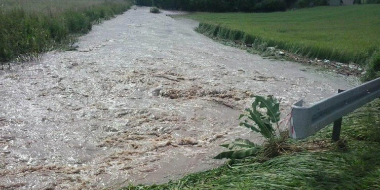 Powódź w Kazimierzy Wielkiej / słuchacz Radia Kielce