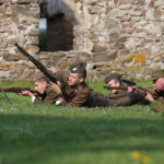 Widowisko historyczne z okazji Dnia Flagi w Samsonowie / Piotr Michalski / Radio Kielce