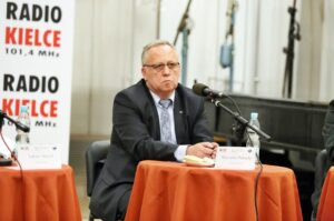 Debata o funduszach europejskich w Studiu Gram - Mieczysław Pastuszko / Stanisław Blinstrub / Radio Kielce