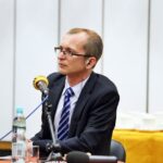 Debata o funduszach europejskich w Studiu Gram - prowadzący Bartłomiej Zapała / Stanisław Blinstrub / Radio Kielce