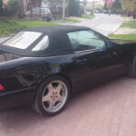 Mercedes SL 500 Grzegorza Tkaczyka / Marek Cender / Radio Kielce