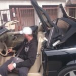 Mercedes SL 500 Grzegorza Tkaczyka / Marek Cender / Radio Kielce