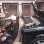 Mercedes SL 500 Grzegorza Tkaczyka / Marek Cender / Radio Kielce