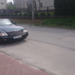 Mercedes SL 500 Grzegorza Tkaczyka / Marek Cender / Radio Kielce