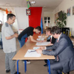 Wybory do Parlamentu Europejskiego w Sandomierzu / Grażyna Szlęzak-Wójcik / Radio Kielce