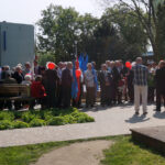 Pochód pierwszomajowy w Ostrowcu / Teresa Czajkowska / Radio Kielce