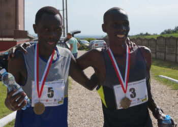 XXII Półmaraton Świętokrzyski imienia redaktora Mieczysława Kalety. Cieśle 2014 / Kamil Król / Radio Kielce