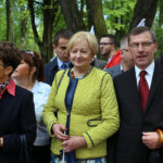 Pochód sympatyków SLD ulicą Sienkiewicza do parku miejskiego w Kielcach / Kamil Król / Radio Kielce