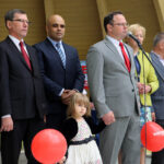 Pochód sympatyków SLD ulicą Sienkiewicza do parku miejskiego w Kielcach / Kamil Król / Radio Kielce