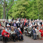 Pochód sympatyków SLD ulicą Sienkiewicza do parku miejskiego w Kielcach / Kamil Król / Radio Kielce