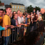 Feta na Rynku w Kielcach z okazji zdobycia przez Vive mistrzostwa i Pucharu Polski / Kamil Król / Radio Kielce