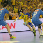 Pierwszy mecz finału play-off PGNiG Superligi piłkarzy ręcznych: Vive Targi Kielce - Orlen Wisła Płock / Kamil Król / Radio Kielce