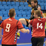 Barażowy mecz o awans do I ligi piłkarzy ręcznych: Zagłębie Sosnowiec - KSZO Ostrowiec / Kamil Król / Radio Kielce