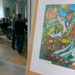 Finał konkursu "W 220 rocznicę wybuchu powstania kościuszkowskiego" - najlepsza praca plastyczna autorstwa Aleksandra Nitka z SP2 w Kielcach / Krzysztof Żołądek / Radio Kielce