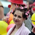 Korowód studencki Juwenalia 2014 - prosto z kąpieli / Stanisław Blinstrub / Radio Kielce