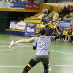 Rewanżowy mecz barażowy o wejście do I ligi piłkarek ręcznych: Ruch II Chorzów - Korona Handball Kielce / Kamil Król / Radio Kielce