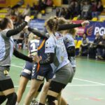 Rewanżowy mecz barażowy o wejście do I ligi piłkarek ręcznych: Ruch II Chorzów - Korona Handball Kielce / Kamil Król / Radio Kielce