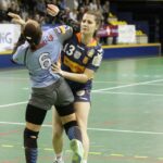 Rewanżowy mecz barażowy o wejście do I ligi piłkarek ręcznych: Ruch II Chorzów - Korona Handball Kielce / Kamil Król / Radio Kielce