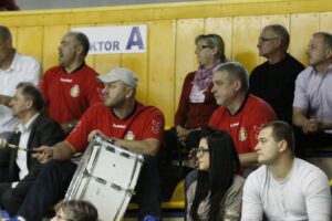 Rewanżowy mecz barażowy o wejście do I ligi piłkarek ręcznych: Ruch II Chorzów - Korona Handball Kielce / Kamil Król / Radio Kielce