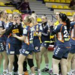 Rewanżowy mecz barażowy o wejście do I ligi piłkarek ręcznych: Ruch II Chorzów - Korona Handball Kielce / Kamil Król / Radio Kielce