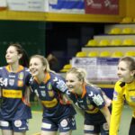 Rewanżowy mecz barażowy o wejście do I ligi piłkarek ręcznych: Ruch II Chorzów - Korona Handball Kielce / Kamil Król / Radio Kielce