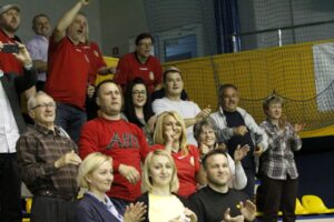 Rewanżowy mecz barażowy o wejście do I ligi piłkarek ręcznych: Ruch II Chorzów - Korona Handball Kielce / Kamil Król / Radio Kielce