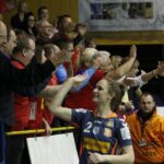 Rewanżowy mecz barażowy o wejście do I ligi piłkarek ręcznych: Ruch II Chorzów - Korona Handball Kielce / Kamil Król / Radio Kielce