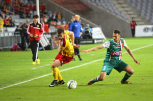 31.05.2014 Fragment meczu Korona Kielce - Śląsk Wrocław / Wojciech Habdas / Radio Kielce