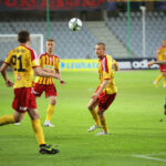 31.05.2014 Fragment meczu Korona Kielce - Śląsk Wrocław / Wojciech Habdas / Radio Kielce