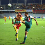 31.05.2014 Fragment meczu Korona Kielce - Śląsk Wrocław / Wojciech Habdas / Radio Kielce