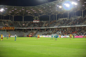 31.05.2014 Fragment meczu Korona Kielce - Śląsk Wrocław / Wojciech Habdas / Radio Kielce