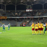 31.05.2014 Fragment meczu Korona Kielce - Śląsk Wrocław / Wojciech Habdas / Radio Kielce