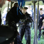 Masłów. Ćwiczenia jednostek antyterrorystycznych polskiej policji. / Wojciech Habdas / Radio Kielce