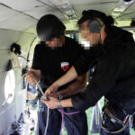 Masłów. Ćwiczenia jednostek antyterrorystycznych polskiej policji. / Wojciech Habdas / Radio Kielce