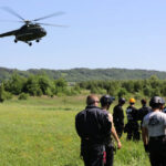 Masłów. Ćwiczenia jednostek antyterrorystycznych polskiej policji. / Wojciech Habdas / Radio Kielce