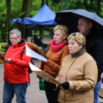 Pieśniobranie majowe w parku. / Wojciech Habdas / Radio Kielce