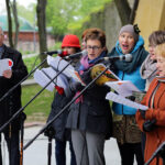 Pieśniobranie majowe w parku. / Wojciech Habdas / Radio Kielce