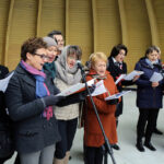 Pieśniobranie majowe w parku. / Wojciech Habdas / Radio Kielce