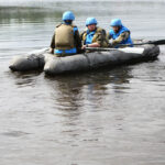 21 oficerów Wojska Polskiego i jeden żołnierz z Brazylii szkolą się w Kielcach przed wyjazdami na misje Organizacji Narodów Zjednoczonych. / Wojciech Habdas / Radio Kielce