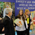 Podczas uroczystości podsumowano także projekt związany z upamiętnieniem kanonizacji papieża. / Wojciech Habdas / Radio Kielce