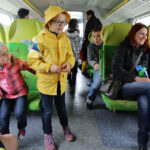 DDD o pociągach, na dworcu PKP i w nowoczesnym pociągu. / Wojciech Habdas / Radio Kielce